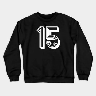 Mexican Team Sports # 15 - White Crewneck Sweatshirt